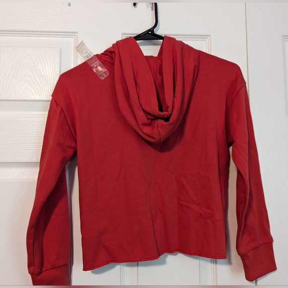 NWT Gap Cropped Red Girls Size M (8) Sweatshirt - Picture 3 of 3